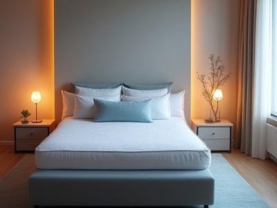 Eight Sleep Pod 3 Cover on a bed